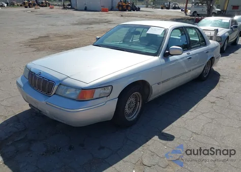 2002 Mercury Grand Marquis Ls из США, поврежденный, VIN 2MEFM75W82X653148
